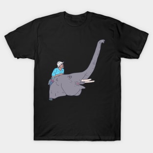 Mahout - Elephant Rider - Direct the Rider T-Shirt